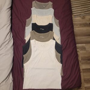 Aerie High Neck Crop Tank Set